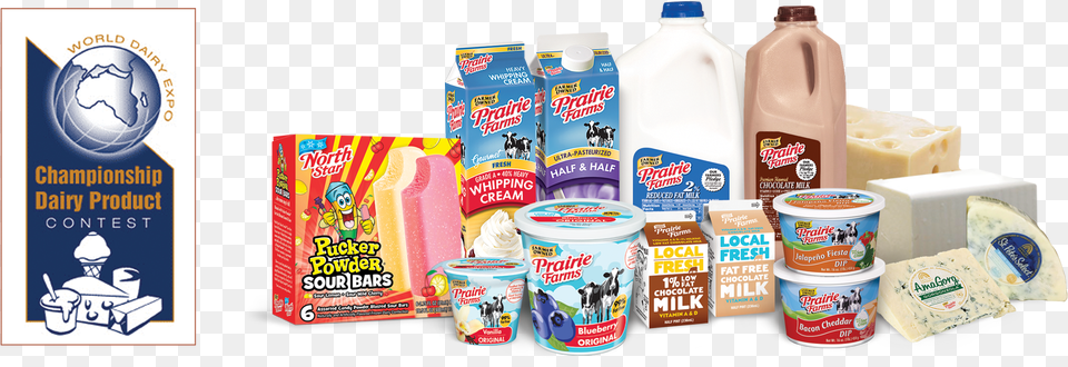 Prairie Farms World Expo Winners Dairy Product, Food, Cream, Dessert, Ice Cream Free Png Download