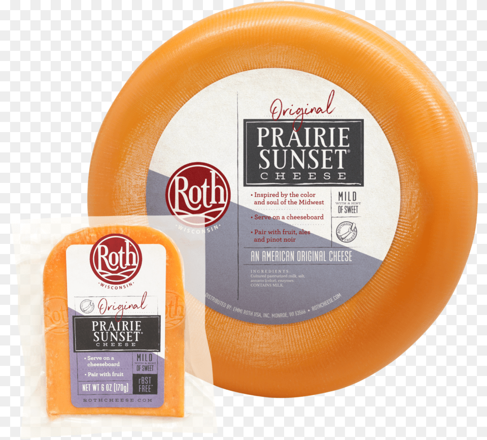 Prairie Sunset Roth Prairie Sunset, Cheese, Food Free Transparent Png