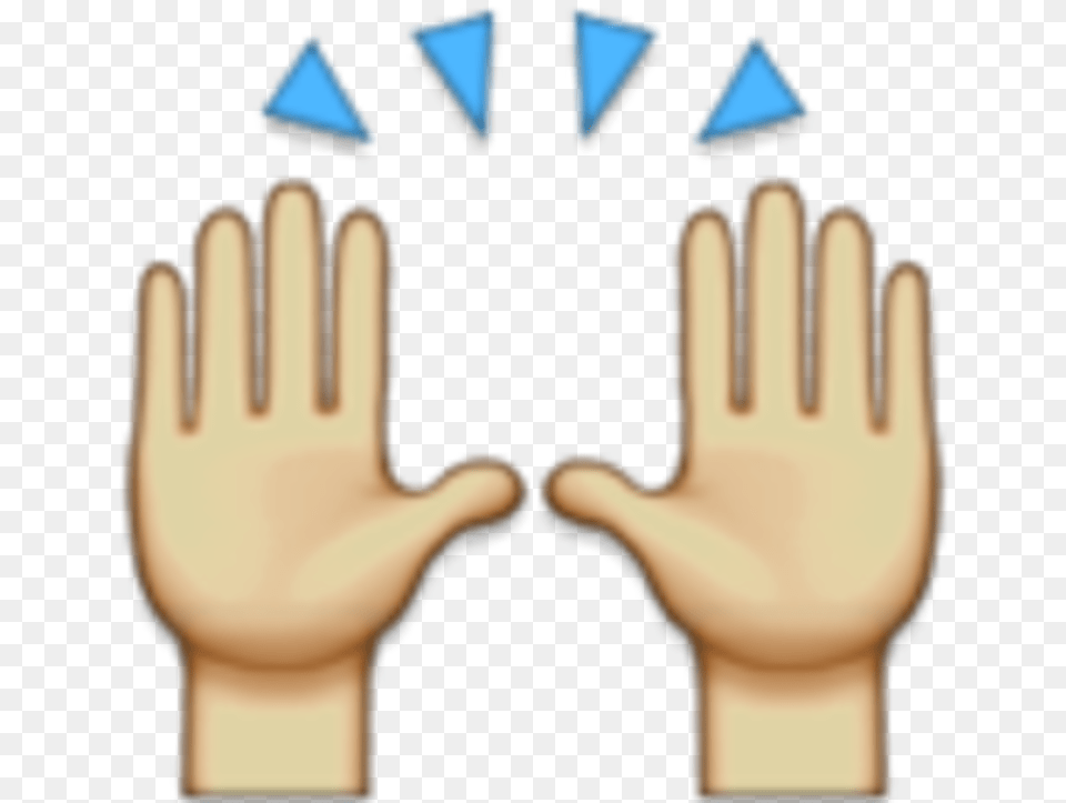 Praise Hands Picture Iphone Hands Up Emoji, Cutlery, Fork, Body Part, Hand Png