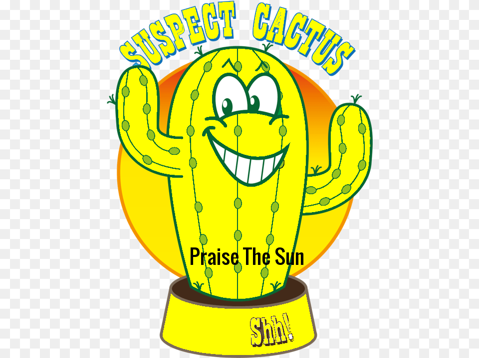 Praise The Sun, Cactus, Plant Free Png Download