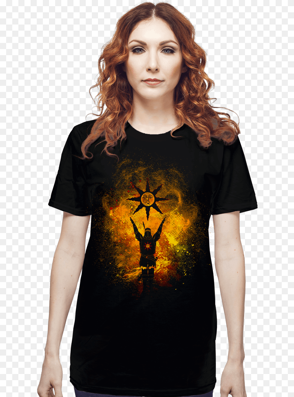 Praise The Sun Shirt, T-shirt, Clothing, Adult, Person Png Image