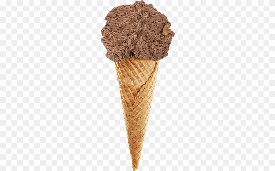 Pralines Ice Cream Cone, Dessert, Food, Ice Cream Png Image