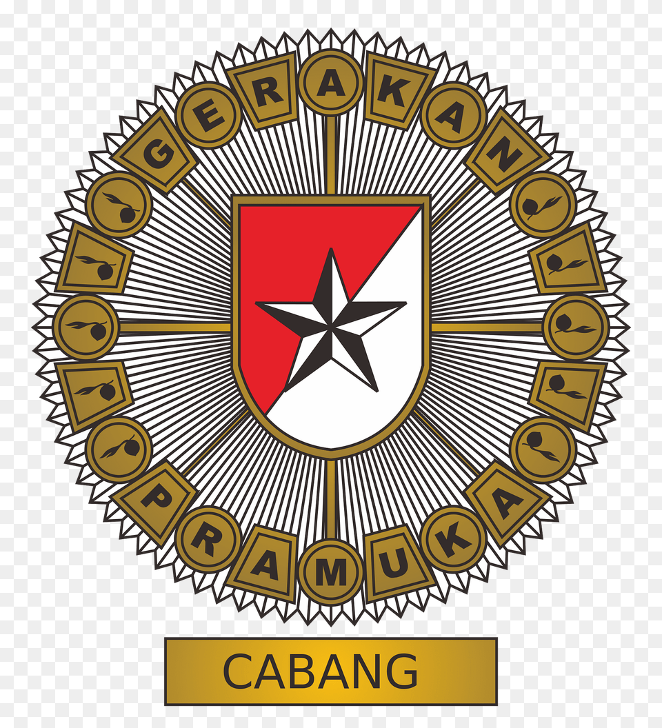 Pramuka Lencana Korps Pelatih Cabang Clipart, Emblem, Symbol, Logo, Dynamite Png Image