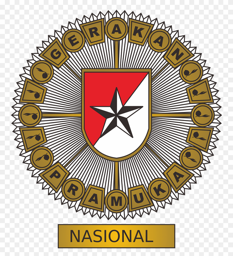 Pramuka Lencana Korps Pelatih Nasional Clipart, Emblem, Symbol, Logo, Dynamite Free Png