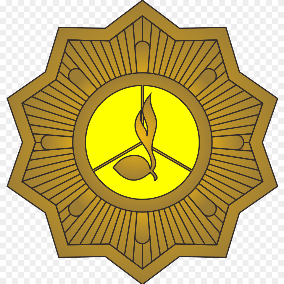 Pramuka Lencana Pembina Penegak, Emblem, Symbol, Gold, Sundial Free Transparent Png
