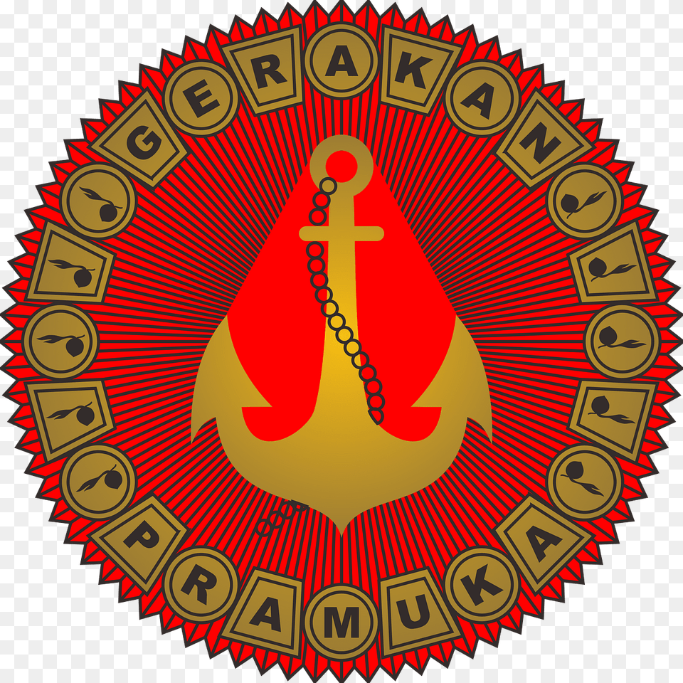 Pramuka Lencana Pimpinan Saka Bahari Daerah Clipart, Electronics, Emblem, Hardware, Symbol Png Image