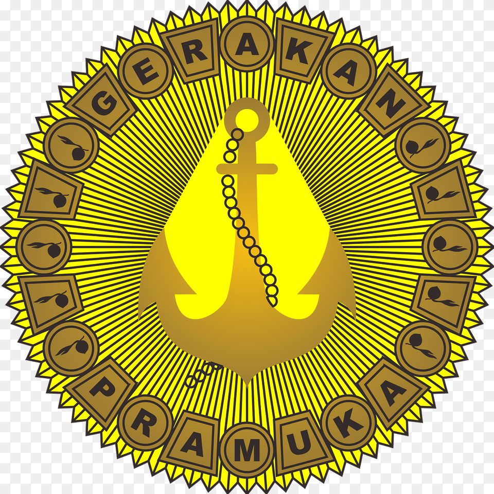 Pramuka Lencana Pimpinan Saka Bahari Nasional Clipart, Badge, Logo, Symbol, Emblem Free Transparent Png