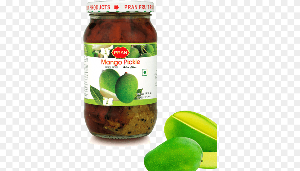 Pran Mango Pickle 400g Mango Pickles In A Jar, Food, Relish, Ball, Tennis Png