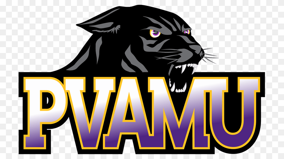 Prarie View Am Panthers Logo, Animal, Mammal, Panther, Wildlife Free Png Download