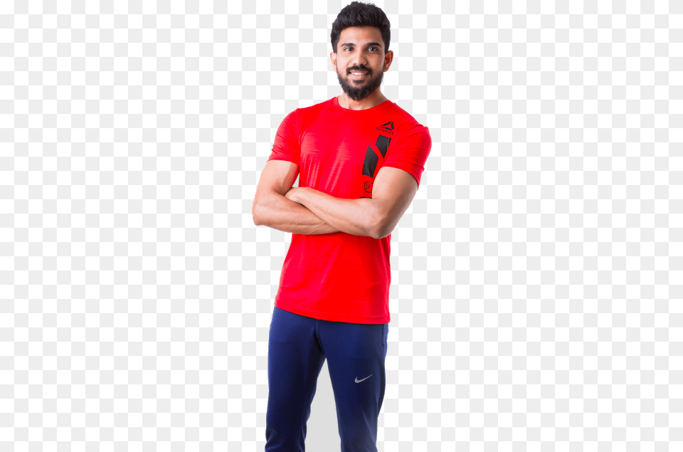 Prasanth R Standing, T-shirt, Sleeve, Clothing, Face Png Image