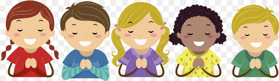 Pray Clipart, Baby, Person, Face, Head Png Image