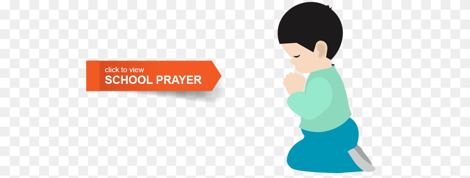 Pray Clipart School Prayer, Baby, Person, Head, Text Free Png Download