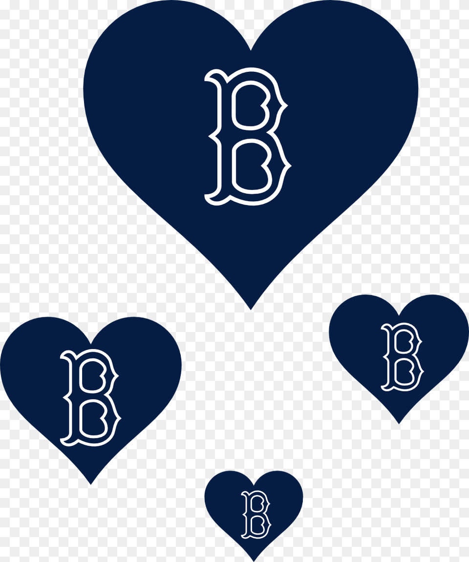 Pray For Boston Heart Blue 13 555px Boston Red Sox Png