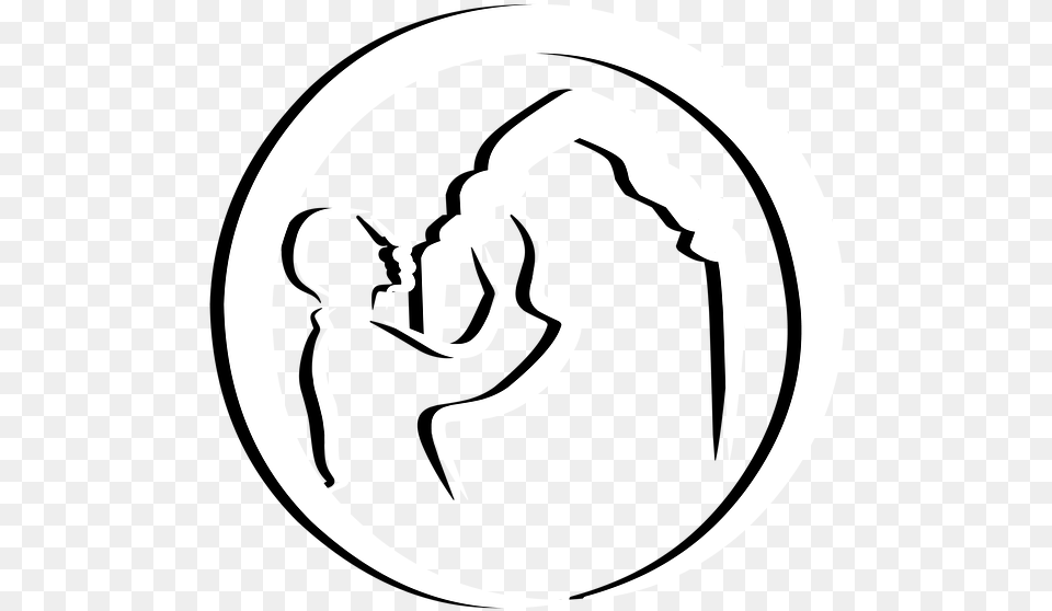 Pray Muslim, Stencil, Kissing, Person, Romantic Png Image