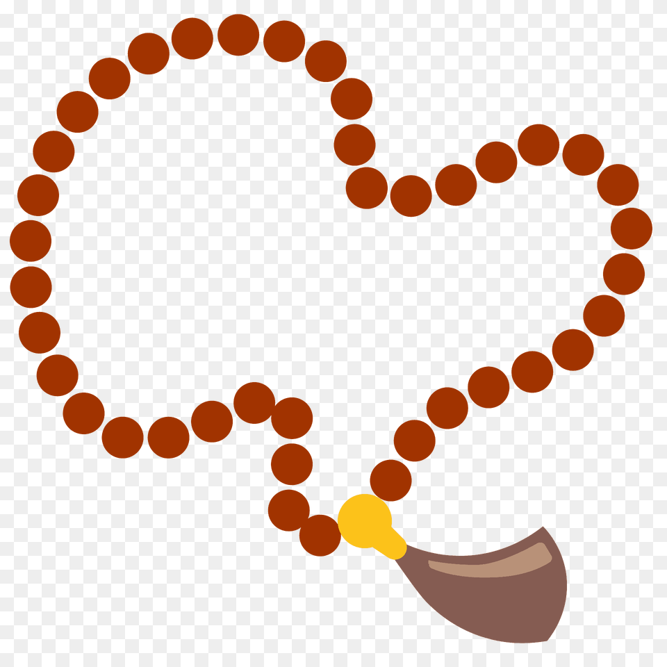 Prayer Beads Emoji Clipart, Accessories, Bead, Bead Necklace, Jewelry Free Png