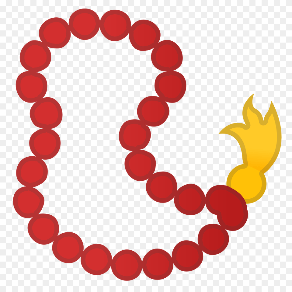 Prayer Beads Icon Noto Emoji Clothing Objects Iconset Google, Accessories, Bead, Bead Necklace, Jewelry Free Png