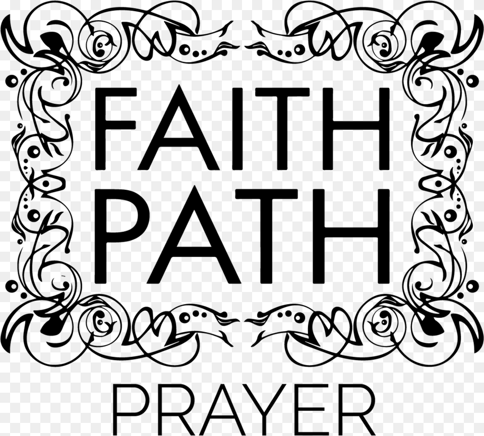 Prayer Faith Path, Gray Free Png