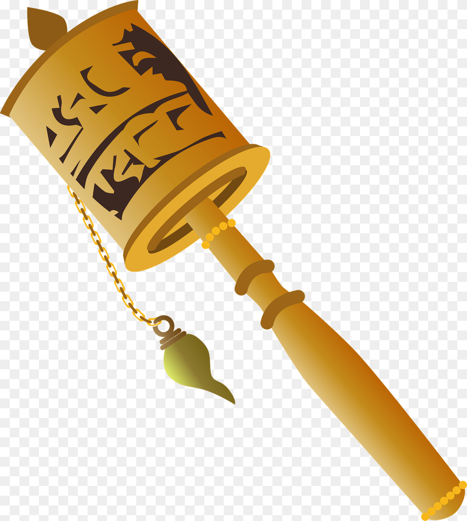 Prayer Wheel For Buddhism Clipart, Blade, Dagger, Knife, Weapon Free Transparent Png