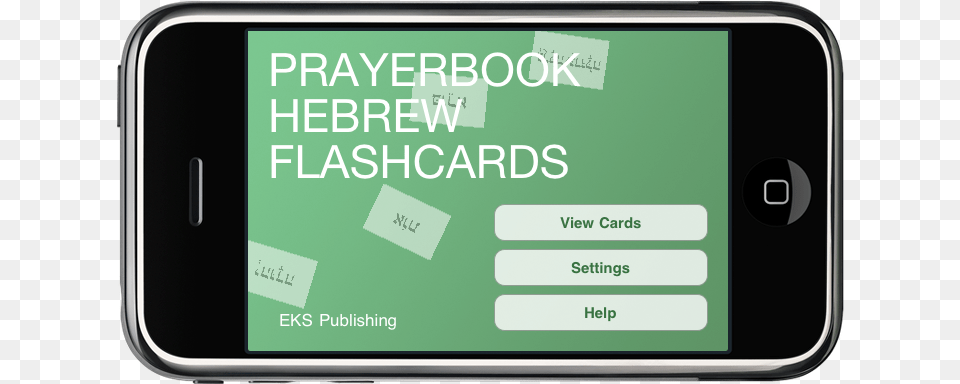 Prayerbook Hebrew Flashcards Iphone, Electronics, Mobile Phone, Phone, Texting Free Png Download