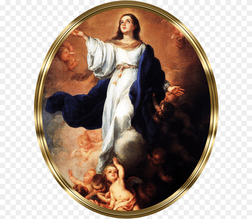 Prayers For Feast Of The Assumption, Art, Painting, Person, Photography Free Transparent Png