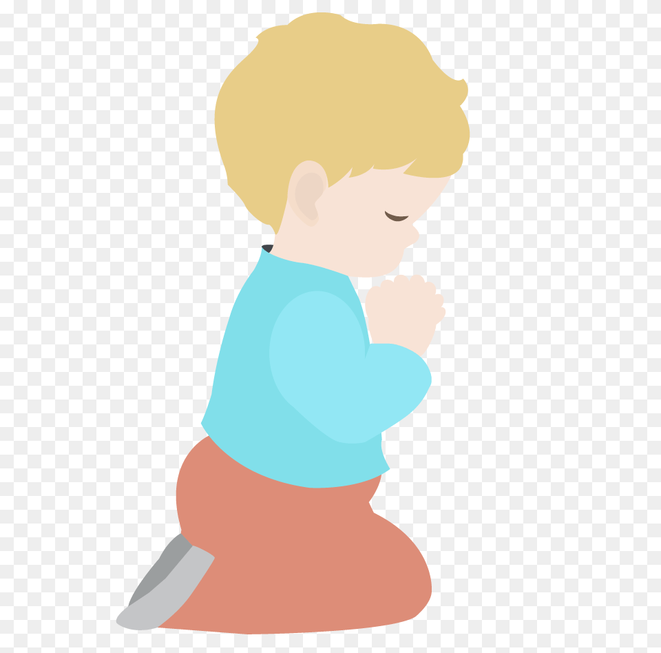 Praying Cliparts, Kneeling, Person, Baby, Face Png Image