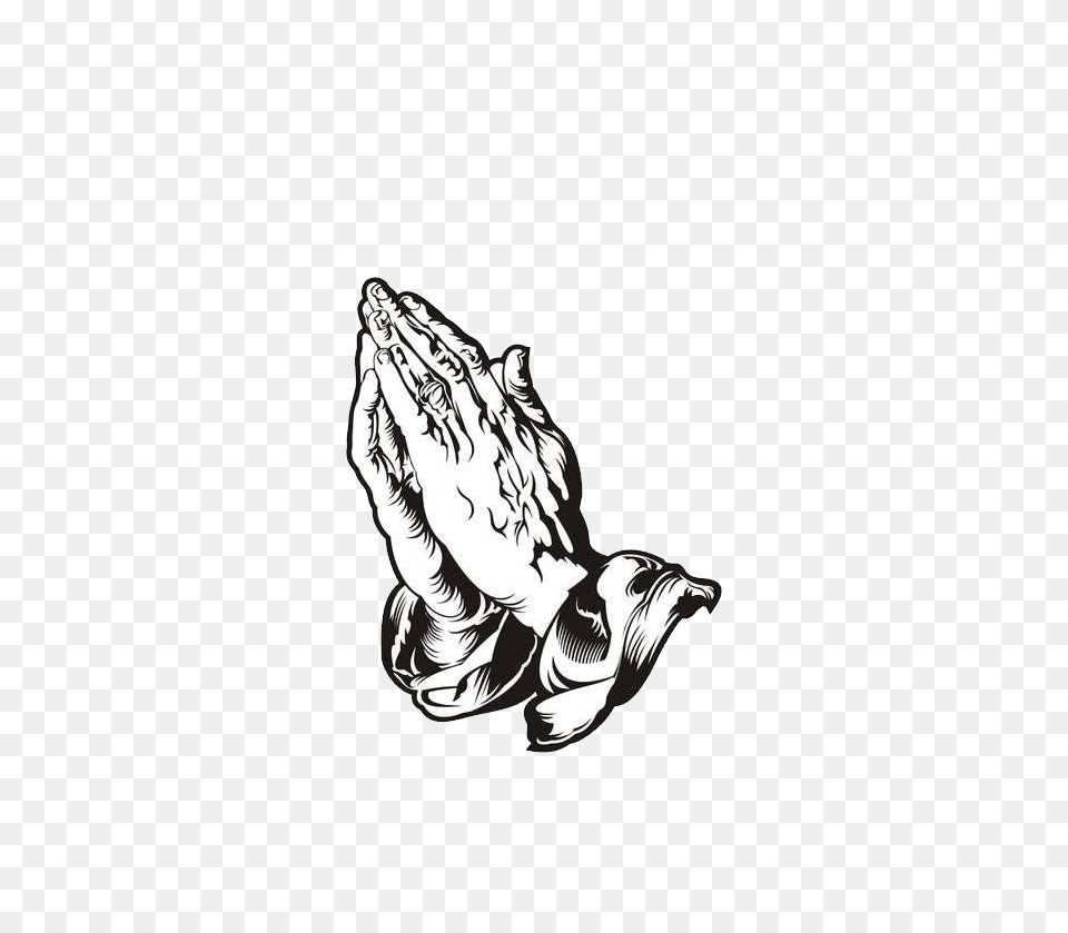 Praying Hands, Art, Drawing, Person, Stencil Free Png