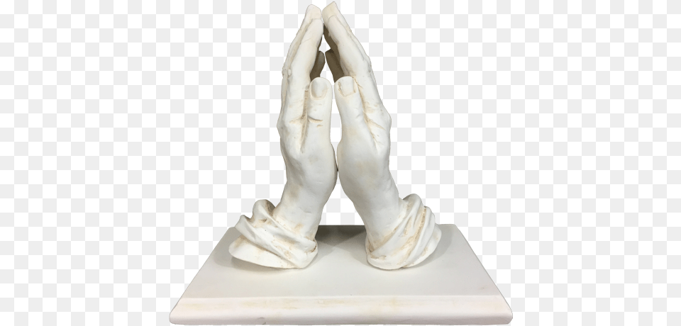 Praying Hands 20cm Figurine, Clothing, Glove, Art, Baby Png Image