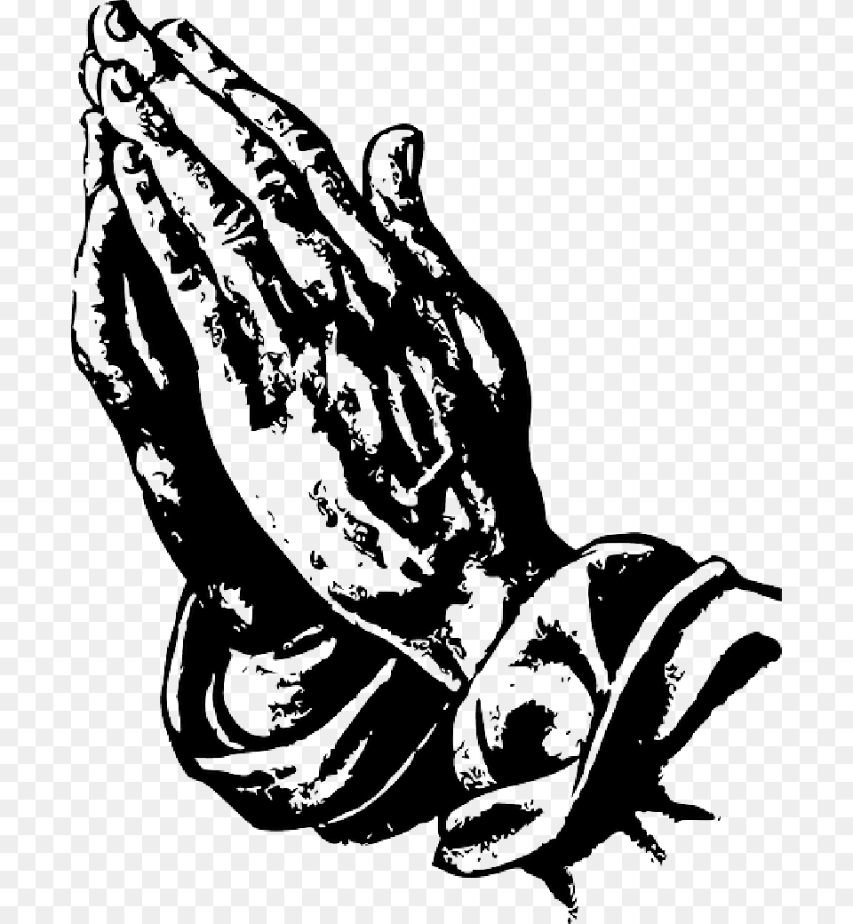 Praying Hands Clipart Download Praying Hands Background, Stencil, Person Free Transparent Png
