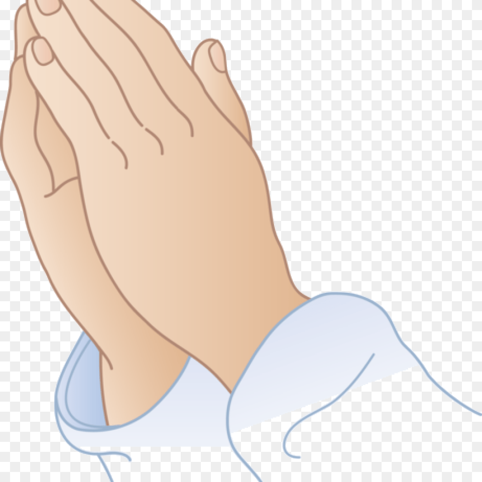 Praying Hands Clipart Transparent, Adult, Female, Person, Woman Free Png Download