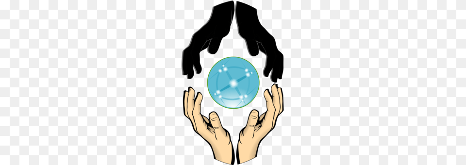 Praying Hands Optical Fiber Op Art, Photography, Sphere, Body Part, Finger Free Png Download