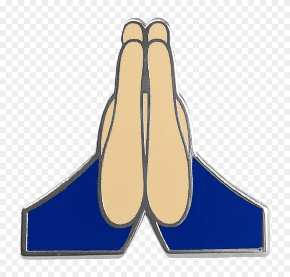 Praying Hands Emoji Pin Emoji Pins, Ankle, Body Part, Person Png Image