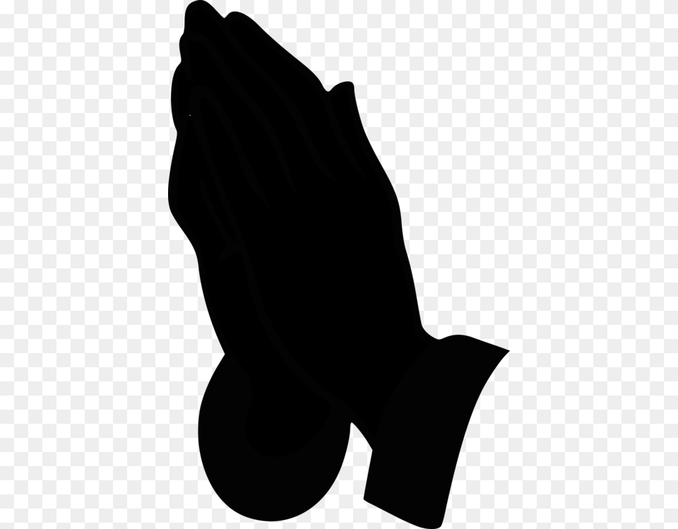 Praying Hands Prayer Drawing Silhouette Religion, Clothing, Glove, Body Part, Hand Png