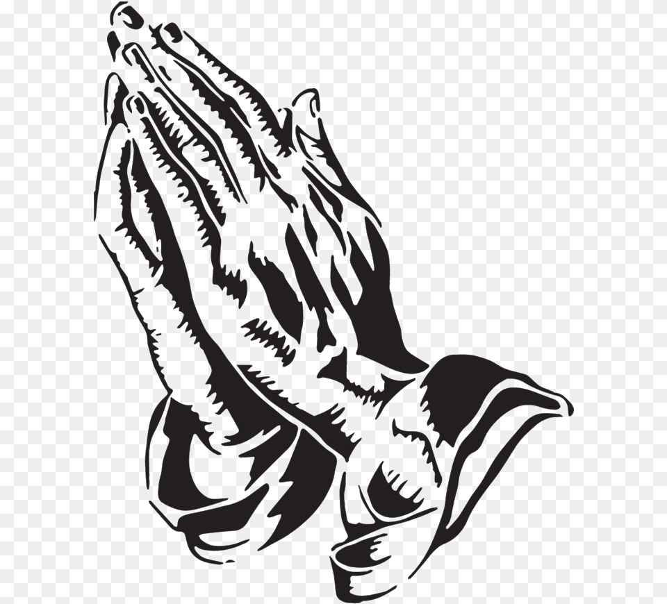 Praying Hands Prayer Religion Art Monochrome Photography Praying Hands, Electronics, Hardware, Claw, Hook Free Png Download
