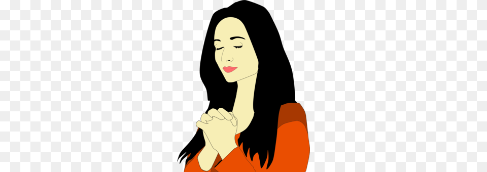Praying Hands Prayer Thumb Religion, Adult, Person, Woman, Female Free Png