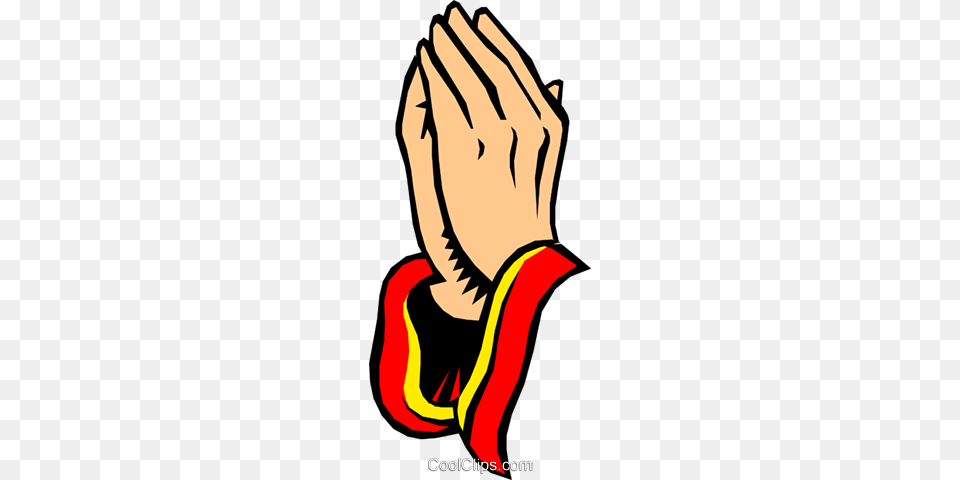 Praying Hands Royalty Free Vector Clip Art Illustration, Body Part, Hand, Person, People Png Image