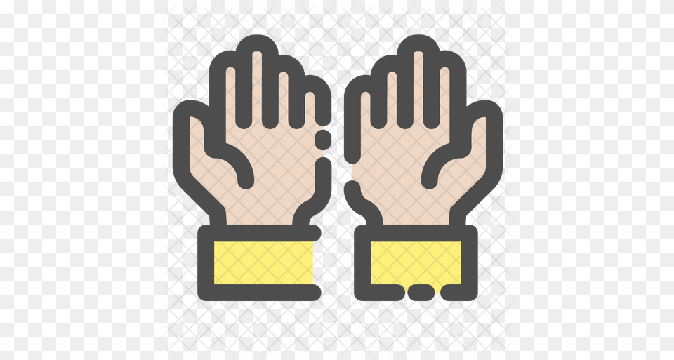 Praying Icon Illustration, Clothing, Glove, Body Part, Hand Free Png