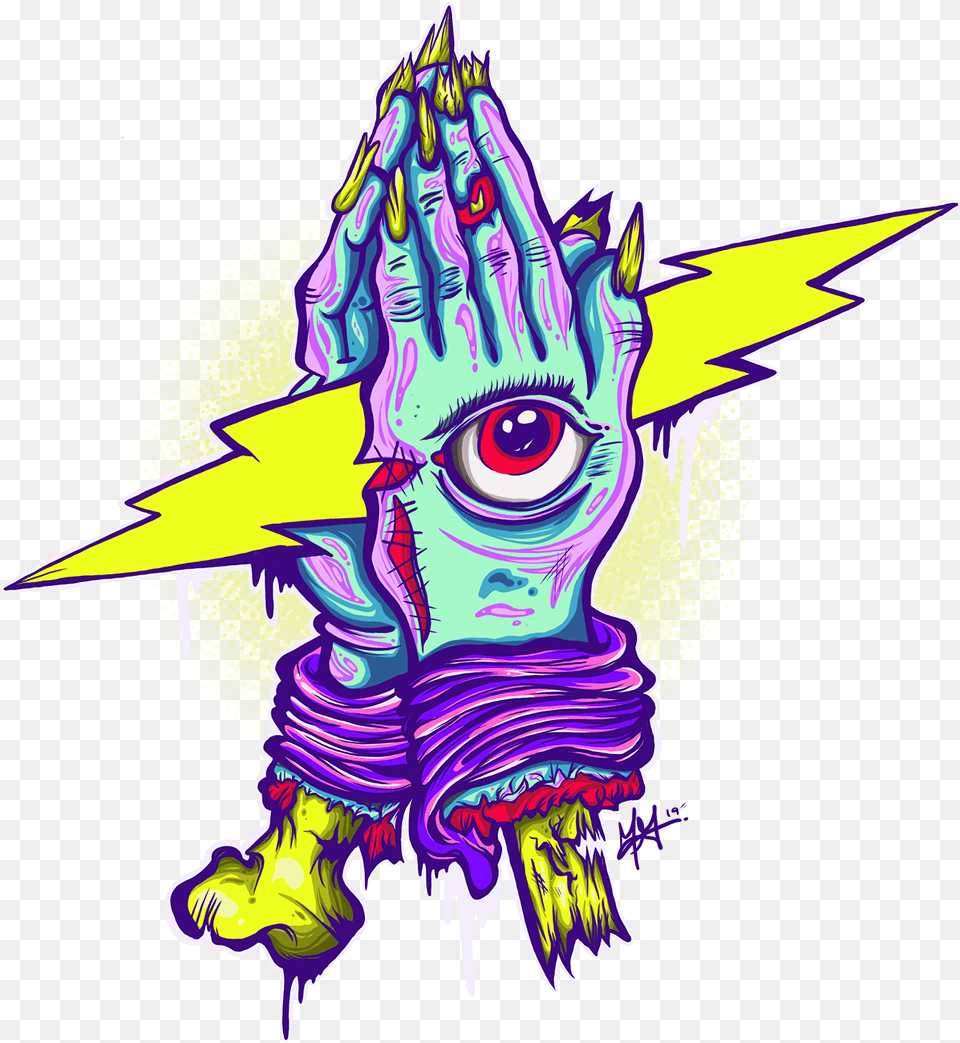 Praying Zombies, Art, Purple, Baby, Person Png Image