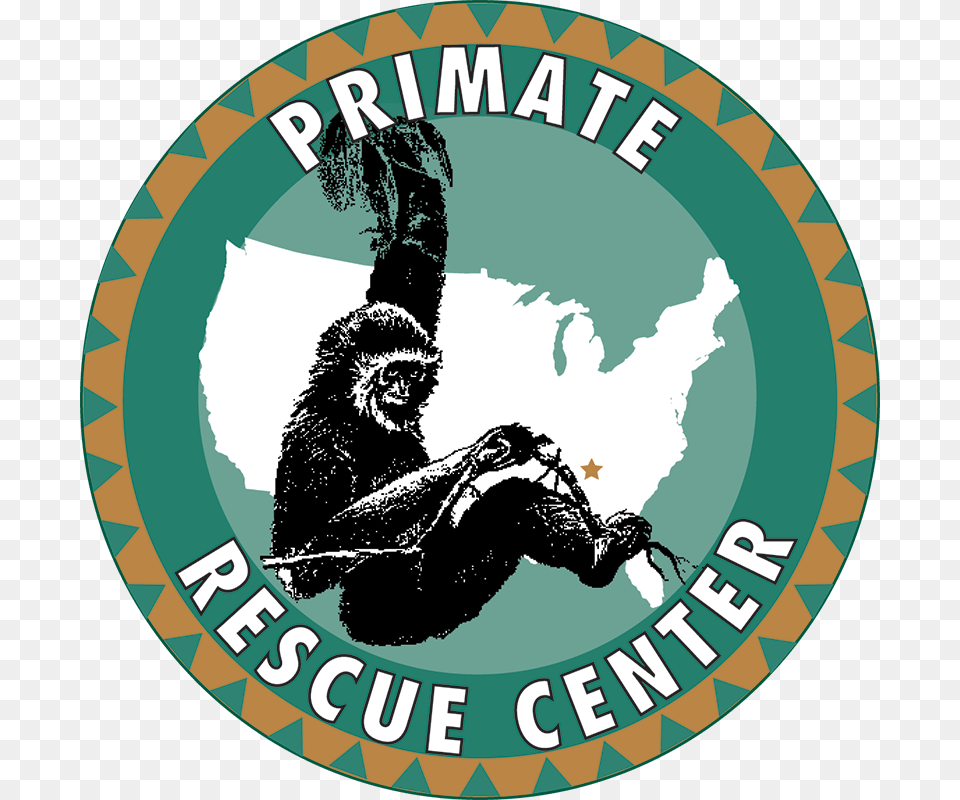 Prc Logo Poster, Animal, Ape, Mammal, Wildlife Free Png Download