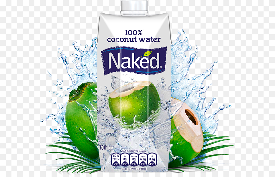 Prd Coconut Water Coconut Water Uk, Food, Fruit, Plant, Produce Png