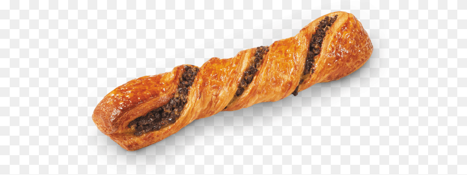 Pre Baked Artisan Chocolate Butter Twist Baguette, Bread, Food, Dessert, Pastry Free Transparent Png