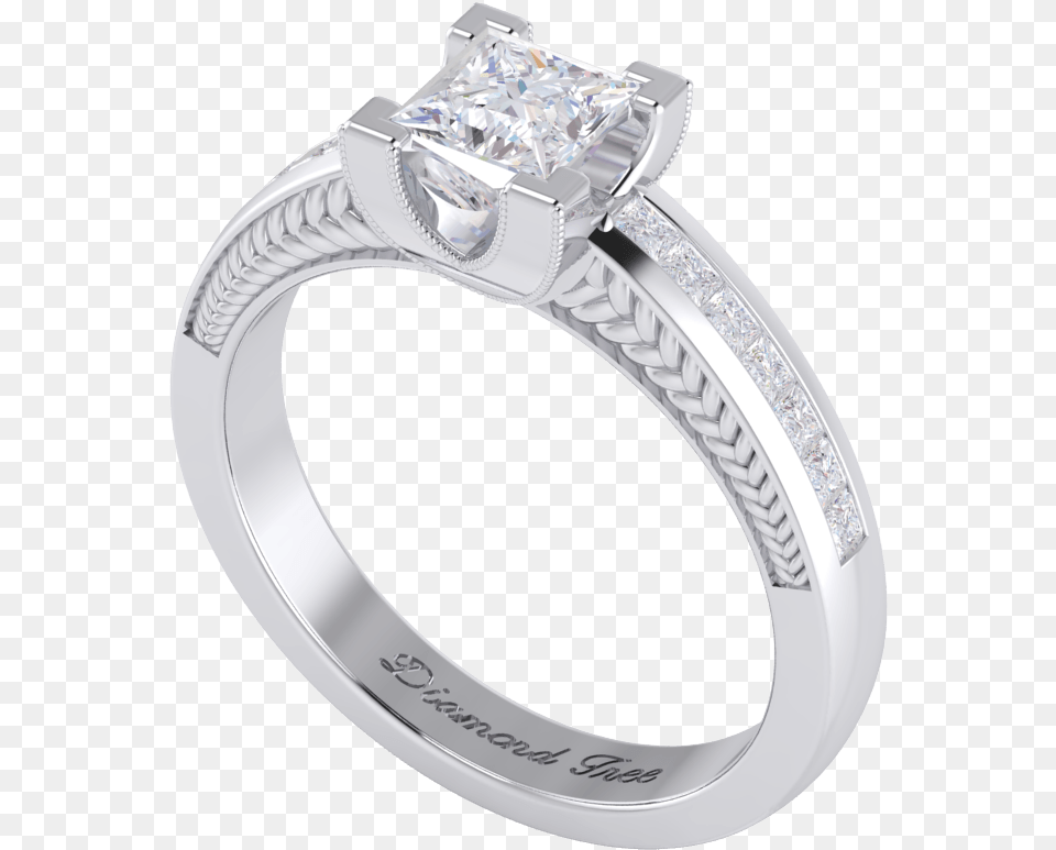 Pre Engagement Ring, Accessories, Jewelry, Platinum, Silver Free Png Download