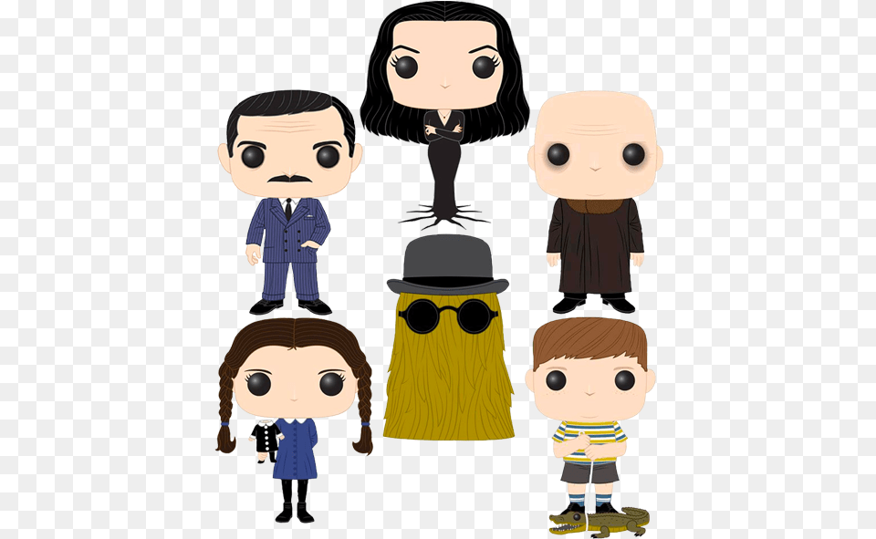 Pre Order The Addams Family New York Toy Fair 2019 Funko Pop, Baby, Person, Adult, Female Png