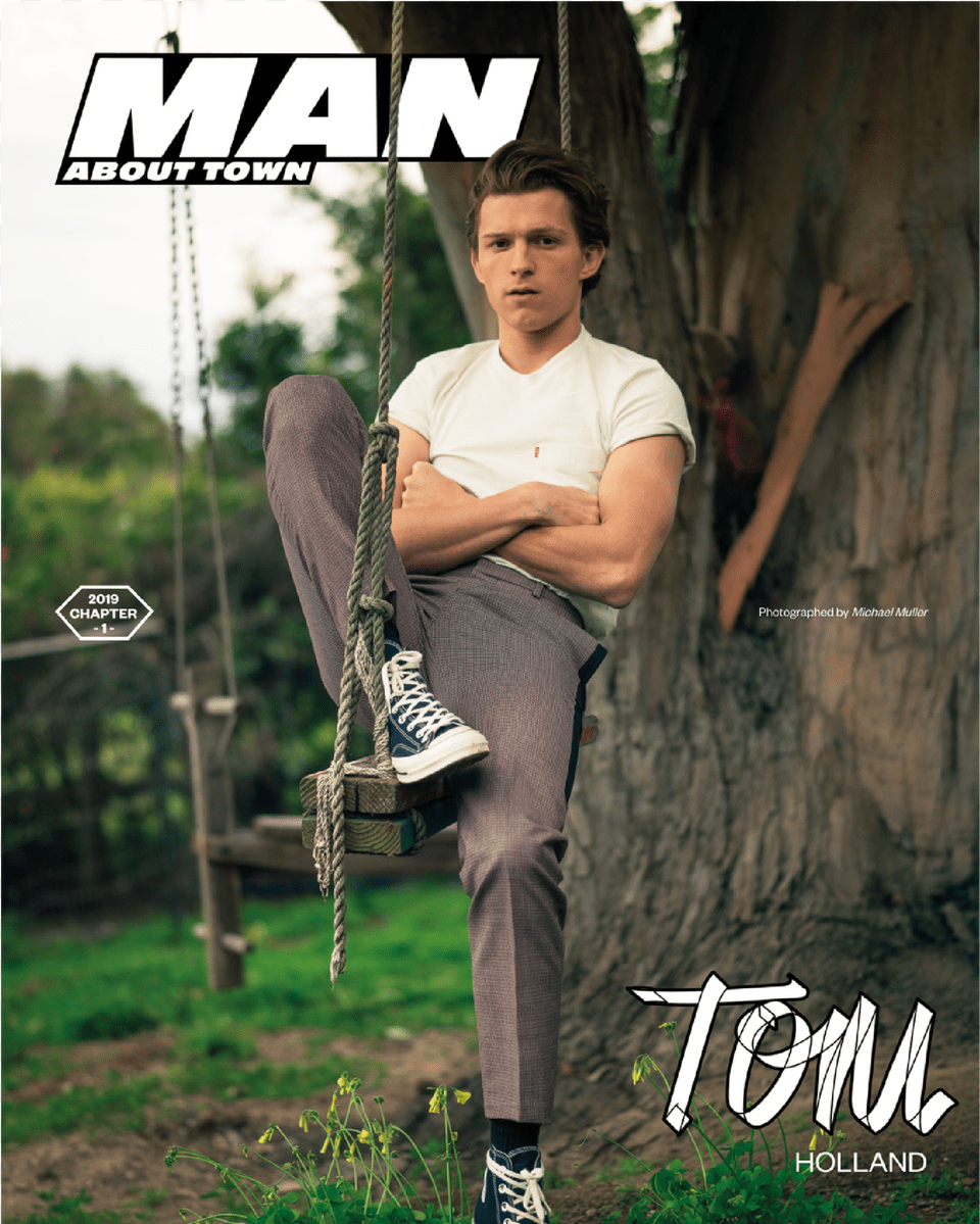 Pre Order Tom Holland Covers Man About Town Album Cover Png