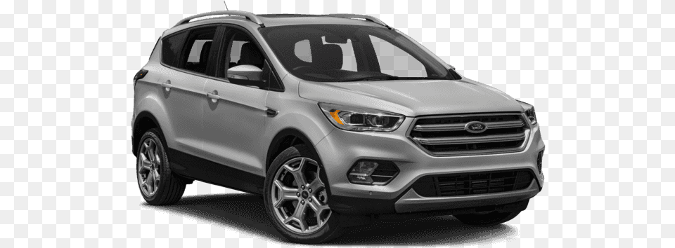 Pre Owned 2017 Ford Escape Titanium White 2017 Ford Escape Titanium, Suv, Car, Vehicle, Transportation Png Image
