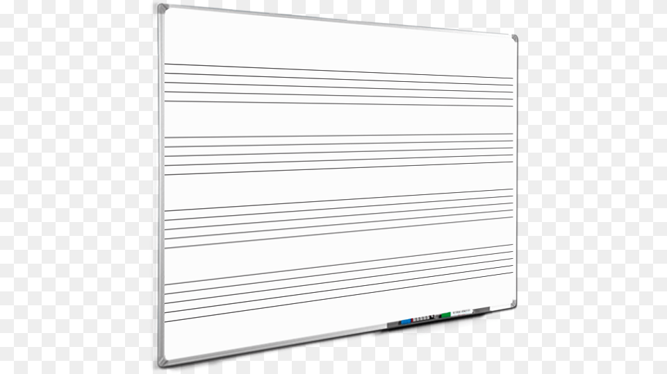 Pre Printed Staves Music Whiteboards Musical Theatre, Page, Text, White Board, Paper Free Png Download