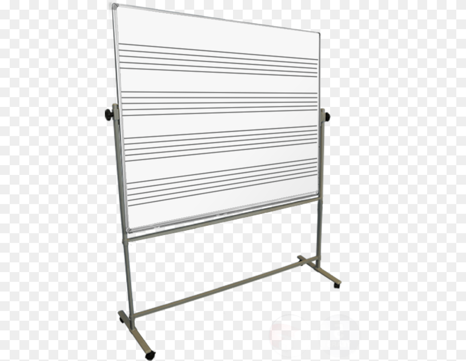 Pre Printed Whiteboard With Musical Staves Grid Whiteboard With Stand, White Board, Crib, Furniture, Infant Bed Png Image