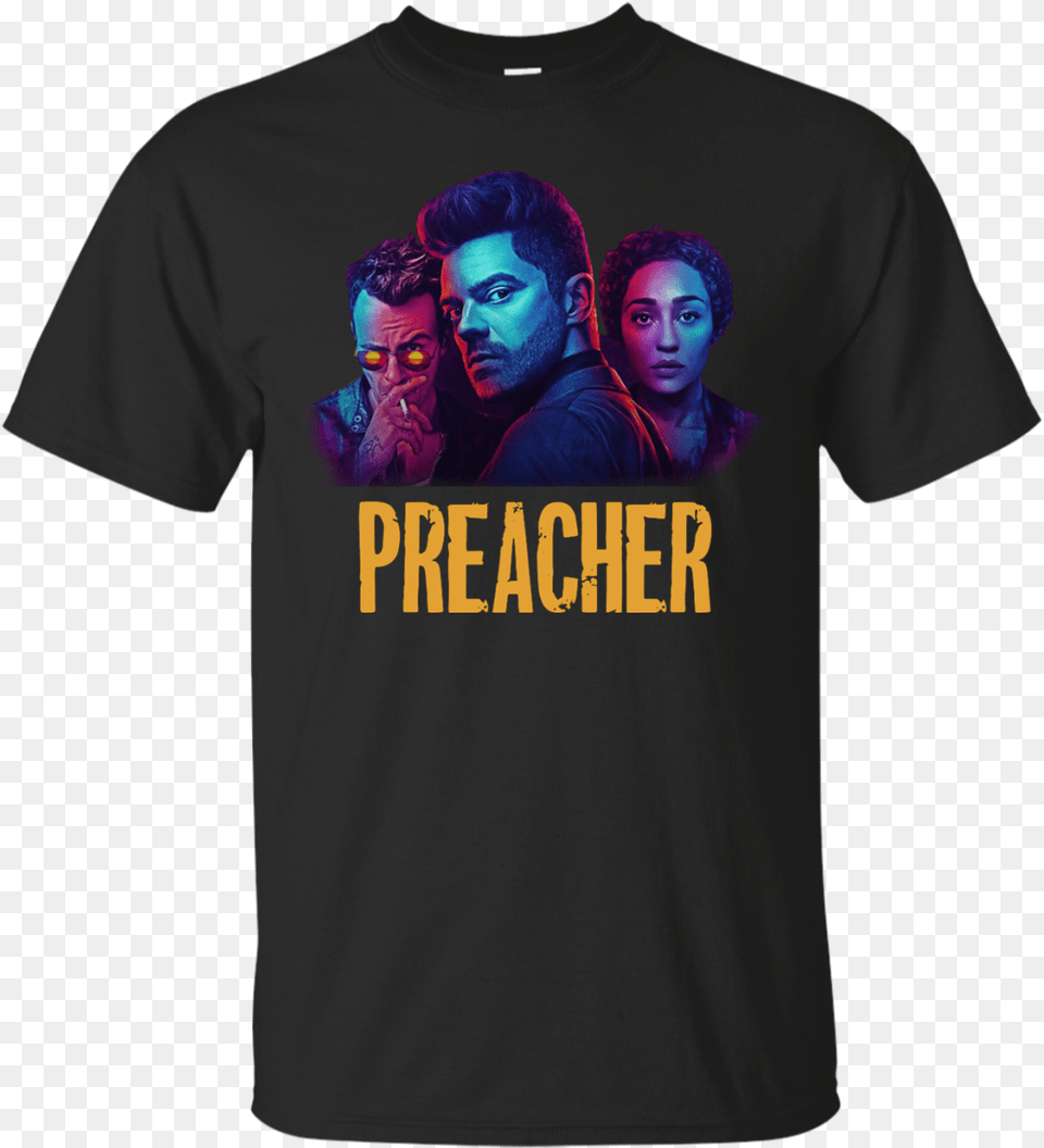 Preacher Season 2 Comic Book Cult Tv Show T Shirttank Spiderman Kill Your Heroes Be Gay Do Crime, Clothing, T-shirt, Adult, Shirt Free Png