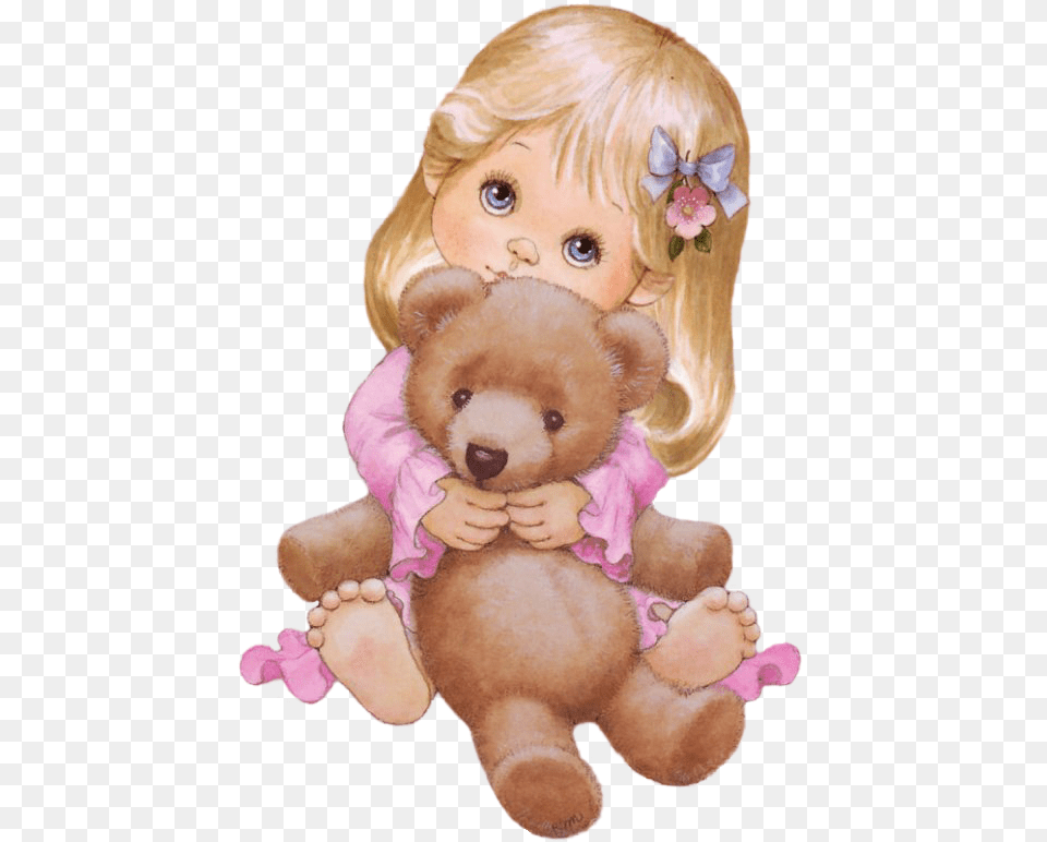Precious Moments Ruth Morehead, Teddy Bear, Toy, Doll, Face Png