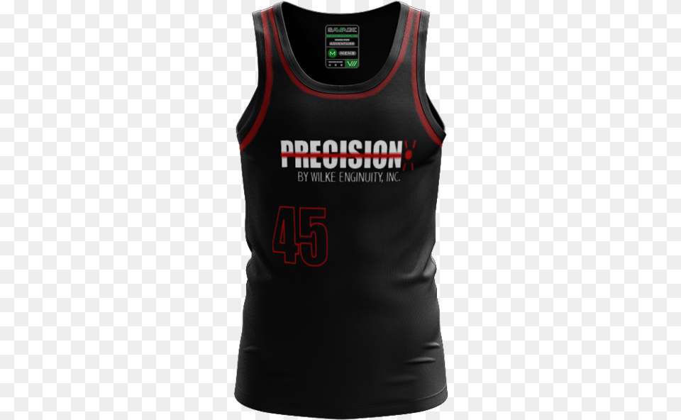 Precision Dodgeball Tank Active Tank, Clothing, Shirt, Tank Top, Person Free Png