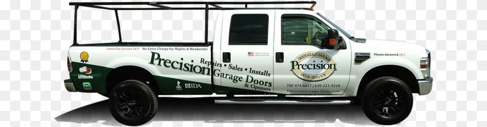 Precison Garage Door Repair Truck Warranty, Pickup Truck, Transportation, Vehicle Png Image